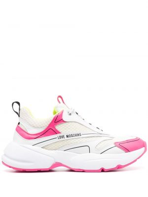 Sneakers Love Moschino vit