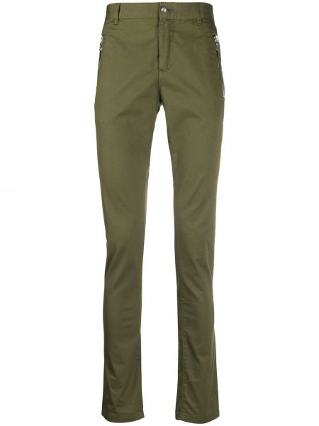 Pantalones con estampado Balmain verde