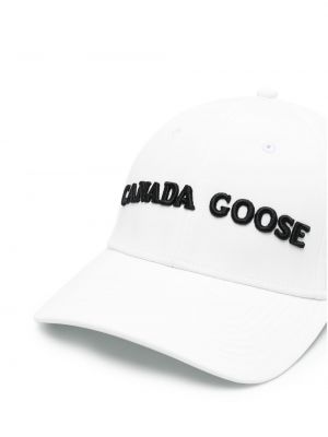 Kepurė su snapeliu Canada Goose balta