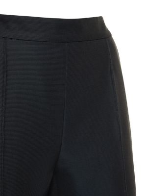 Pantaloni din bumbac Rosie Assoulin negru