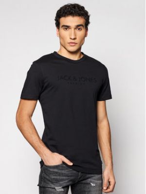 Priliehavé tričko Jack&jones Premium čierna