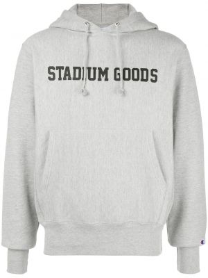 Sudadera con capucha Stadium Goods gris