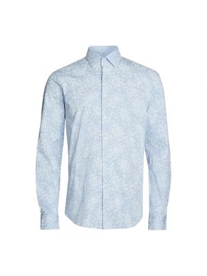 Koszula Calvin Klein błękitna
