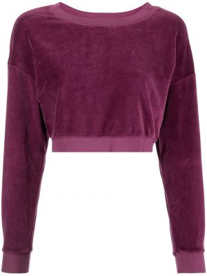 Velur sweatshirt Suzie Kondi lilla