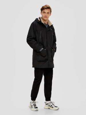 Parka Qs By S.oliver crna