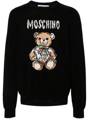 Džemper Moschino crna