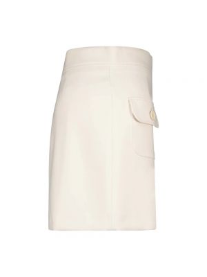 Mini falda con bolsillos Seductive blanco
