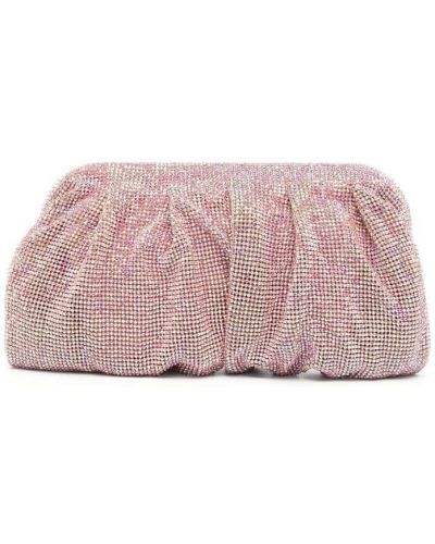 Krystaller clutch Benedetta Bruzziches rosa