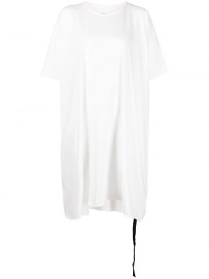 Асиметрична рокля Rick Owens Drkshdw бяло