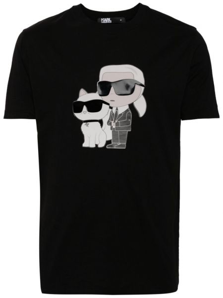 T-shirt aus baumwoll Karl Lagerfeld