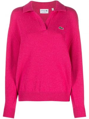 Pull Lacoste rose
