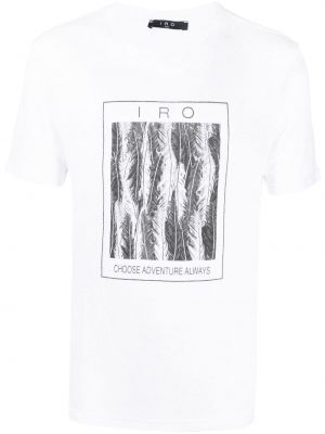 Leinen t-shirt mit print Iro