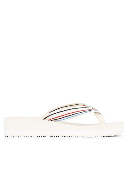 Flip flopi Tommy Hilfiger bēšs