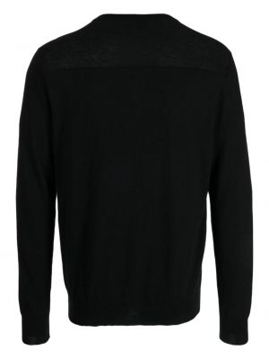 Sweter na guziki N.peal czarny