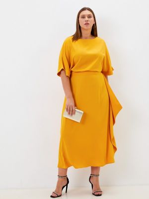 Платье Vivostyle, желтое