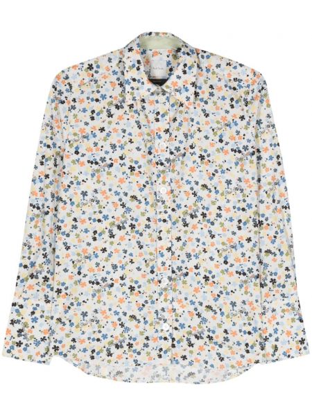 Virágos ing nyomtatás Paul Smith fehér
