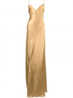 Večernja haljina Michelle Mason zlatna