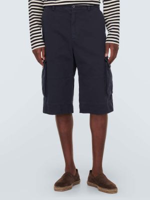 Cargo shorts aus baumwoll Dolce&gabbana blau