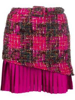 Plisirana suknja Andersson Bell ružičasta