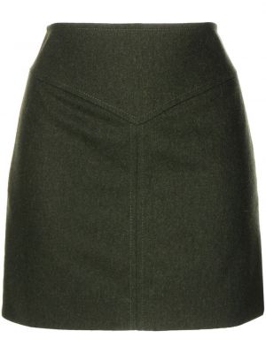 Μάλλινη φούστα mini κασμίρ 0711
