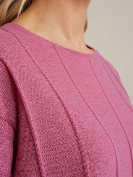 Пуловер We Fashion розово