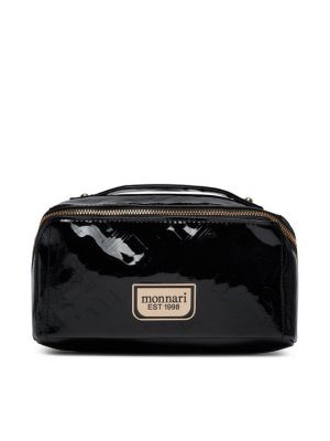 Lakiran kovček Monnari črna