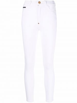 Jeans skinny Philipp Plein bianco