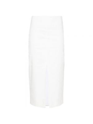 Biała spódnica ołówkowa Isabel Marant