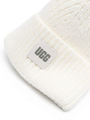 Bonnet en tricot Ugg blanc