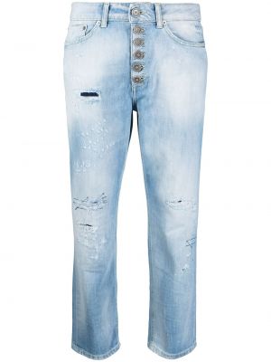 Nødlidende jeans 7/8 Dondup blå