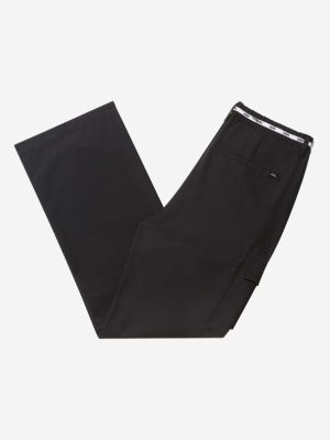 Pantaloni cargo din dantelă Vans negru