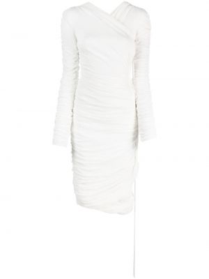 Midi haljina Khaite bijela