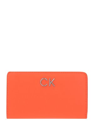 Pénztárca Calvin Klein narancsszínű