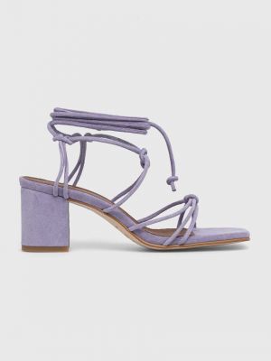 Sandale din piele Alohas violet