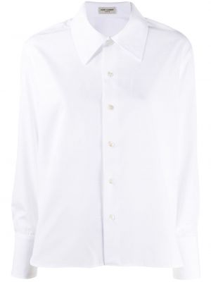 Camisa con botones Saint Laurent blanco