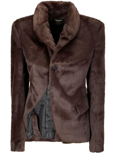 Asymmetrisk blazer Ottolinger brun