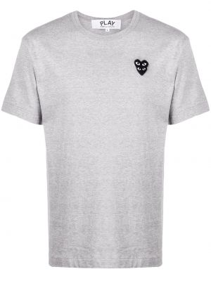 T-shirt Comme Des Garçons Play grigio