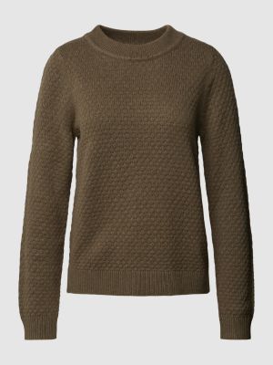 Dzianinowy sweter Esprit khaki