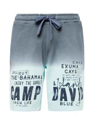 Teplákové nohavice Camp David modrá