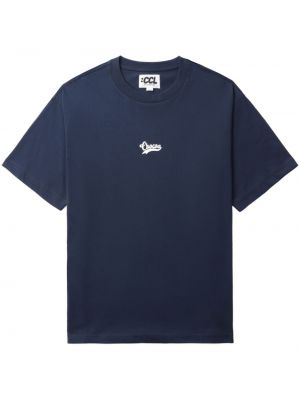 Raštuotas medvilninis marškinėliai Chocoolate mėlyna