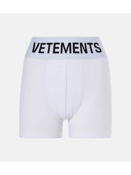 Puuvilla bokserit Vetements valkoinen