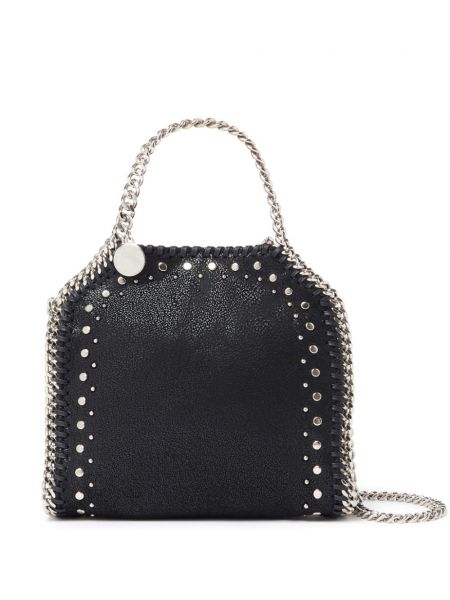 Sacs à chaîne en cuir Stella Mccartney noir