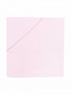 Πλεκτή τσάντα με φιόγκο Siola ροζ