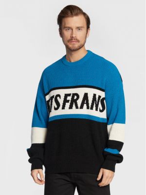 Relaxed пуловер Iets Frans… синьо