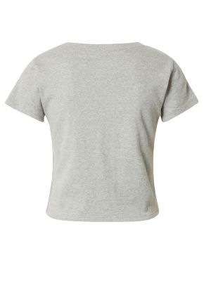 Marškinėliai Hollister pilka