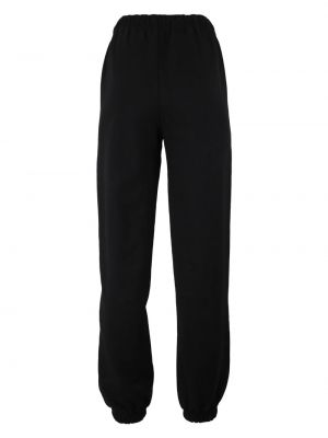Spodnie z nadrukiem Alo Yoga czarne