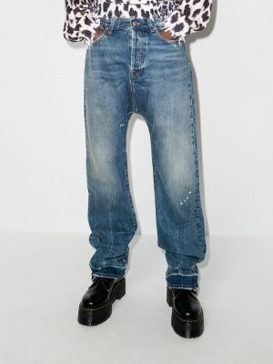 Proste jeansy R13 niebieskie