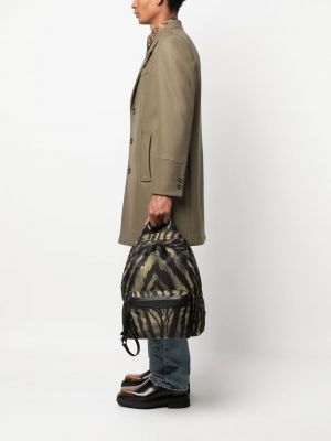 Rucksack aus baumwoll mit print mit tiger streifen Roberto Cavalli