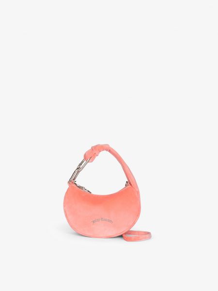 Велюровая сумка Juicy Couture розовая
