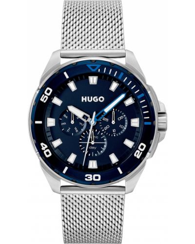 Pολόι Hugo ασημί